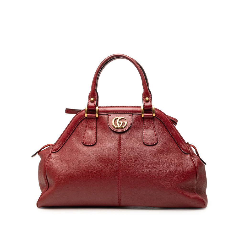 Pre-Loved Gucci Medium Calfskin Rebelle Satchel